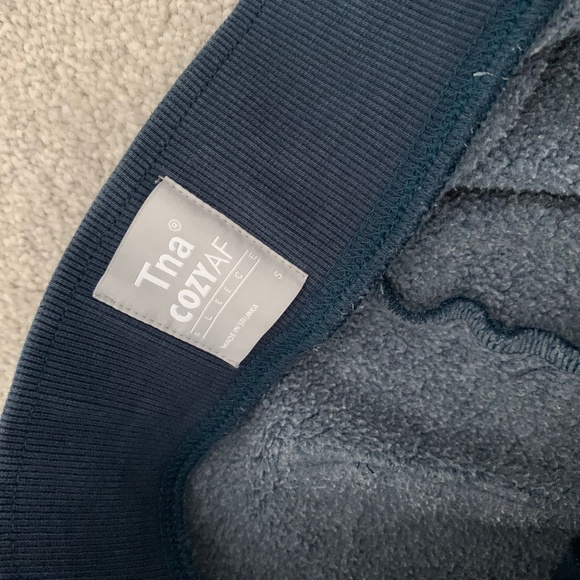TNA Cozy joggers blue Sweatpants Size S - Picture 1 of 3